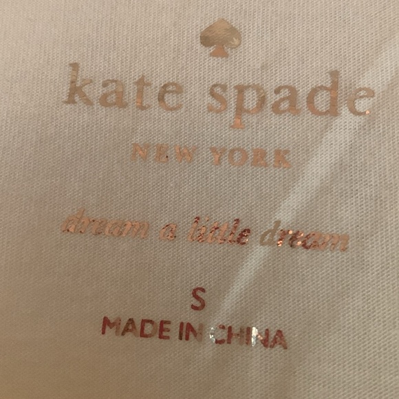 🍋Kate Spade New York Dream A Little Dream PJ Tank Women S - Picture 4 of 6